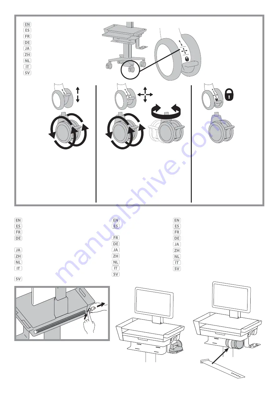 Ergotron CareFit Slim User'S Installation Manual Download Page 14