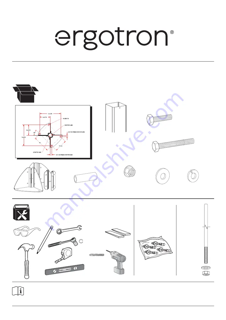 Ergotron Command Post User Manual Download Page 1