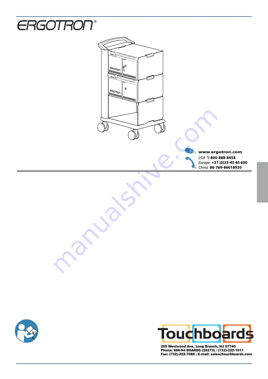 Ergotron DM32-1016-1 Скачать руководство пользователя страница 1