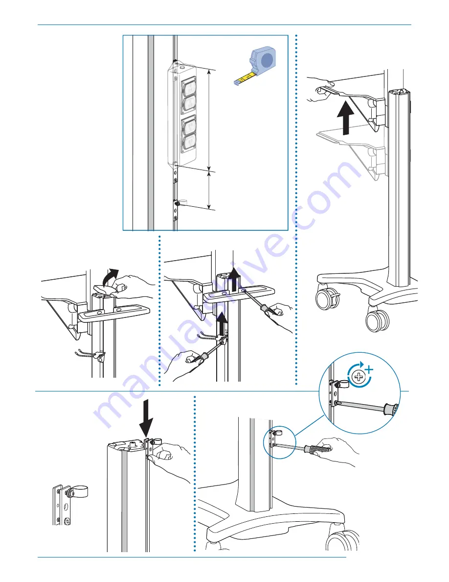 Ergotron Medical Grade Power Strip Скачать руководство пользователя страница 2