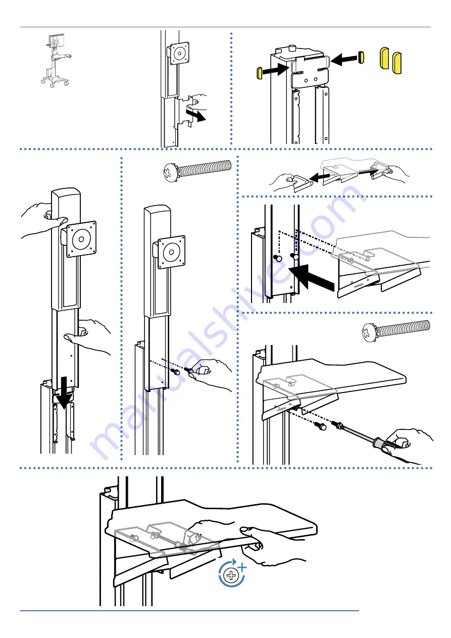 Ergotron Neo-Flex Notebook PC Stand Скачать руководство пользователя страница 6