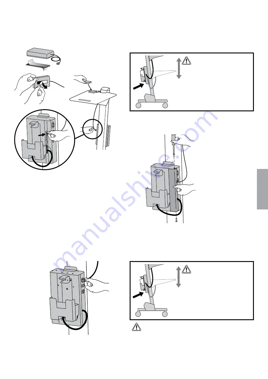 Ergotron StyleView LiFe Power Upgrade System Installation Manual Download Page 15