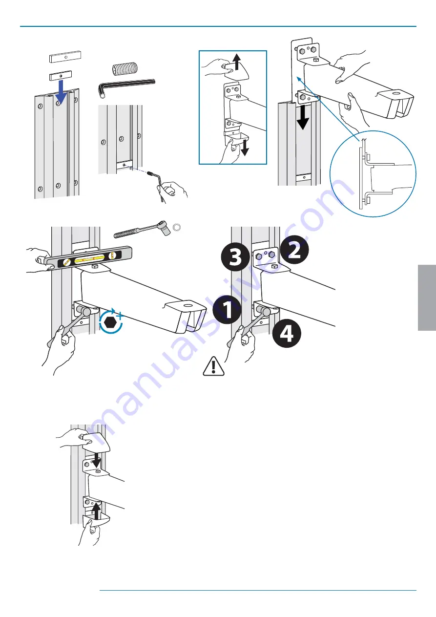 Ergotron StyleView Sit Stand Combo Arm Extender Скачать руководство пользователя страница 3