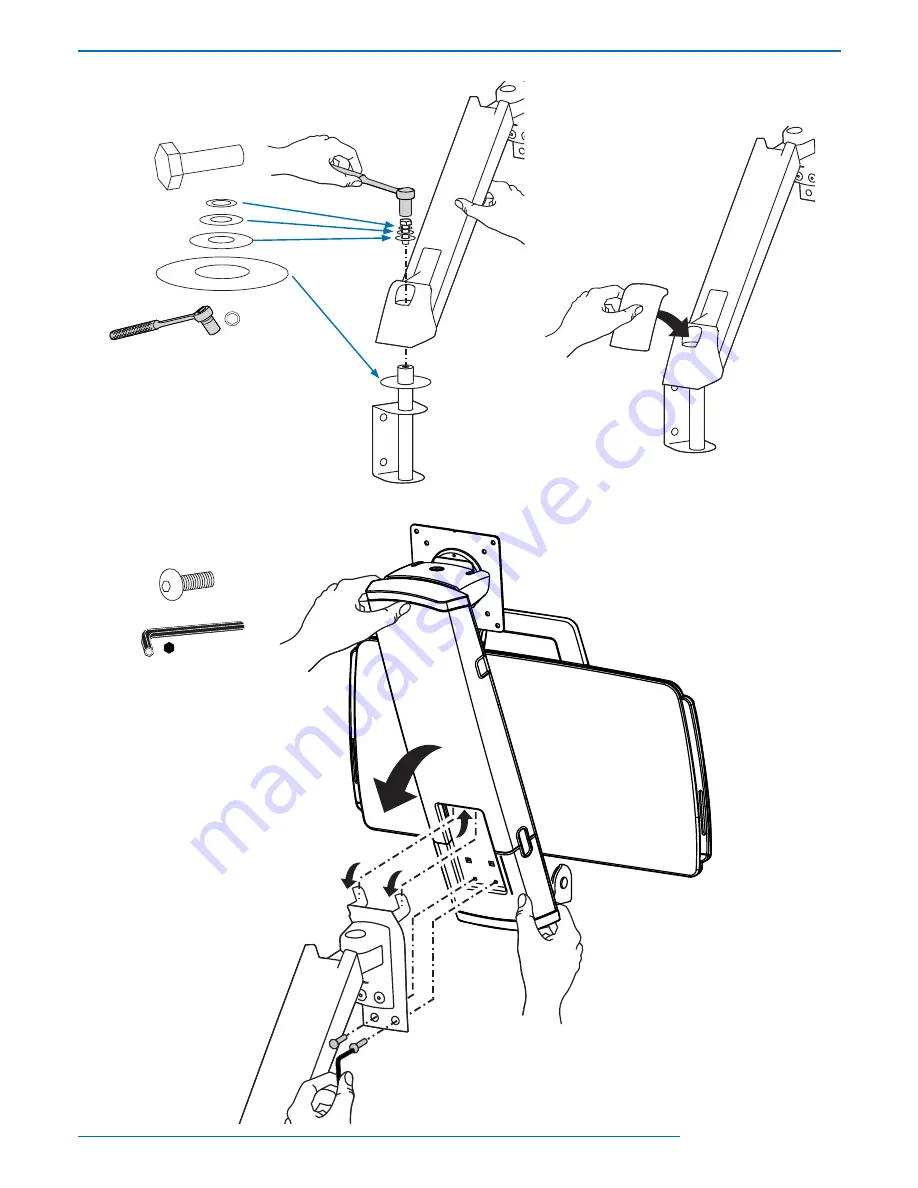 Ergotron StyleView Sit Stand Combo Arm User Manual Download Page 6