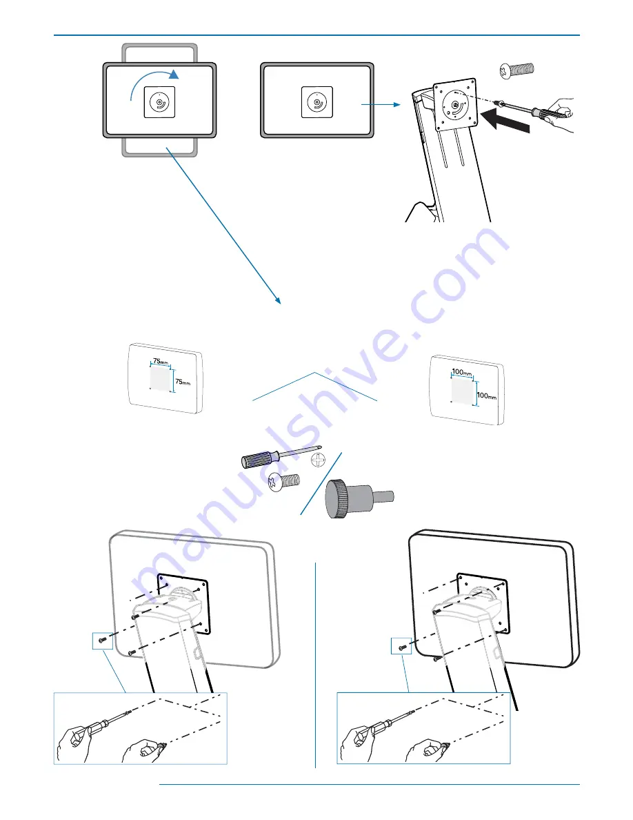 Ergotron StyleView Sit Stand Combo Arm User Manual Download Page 9