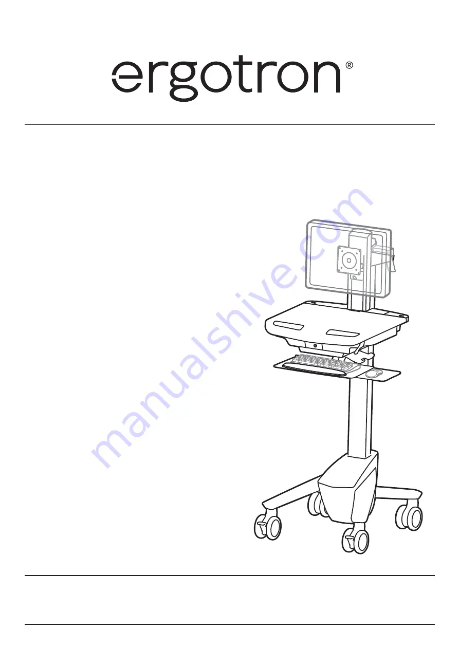 Ergotron StyleView SV40 Скачать руководство пользователя страница 1