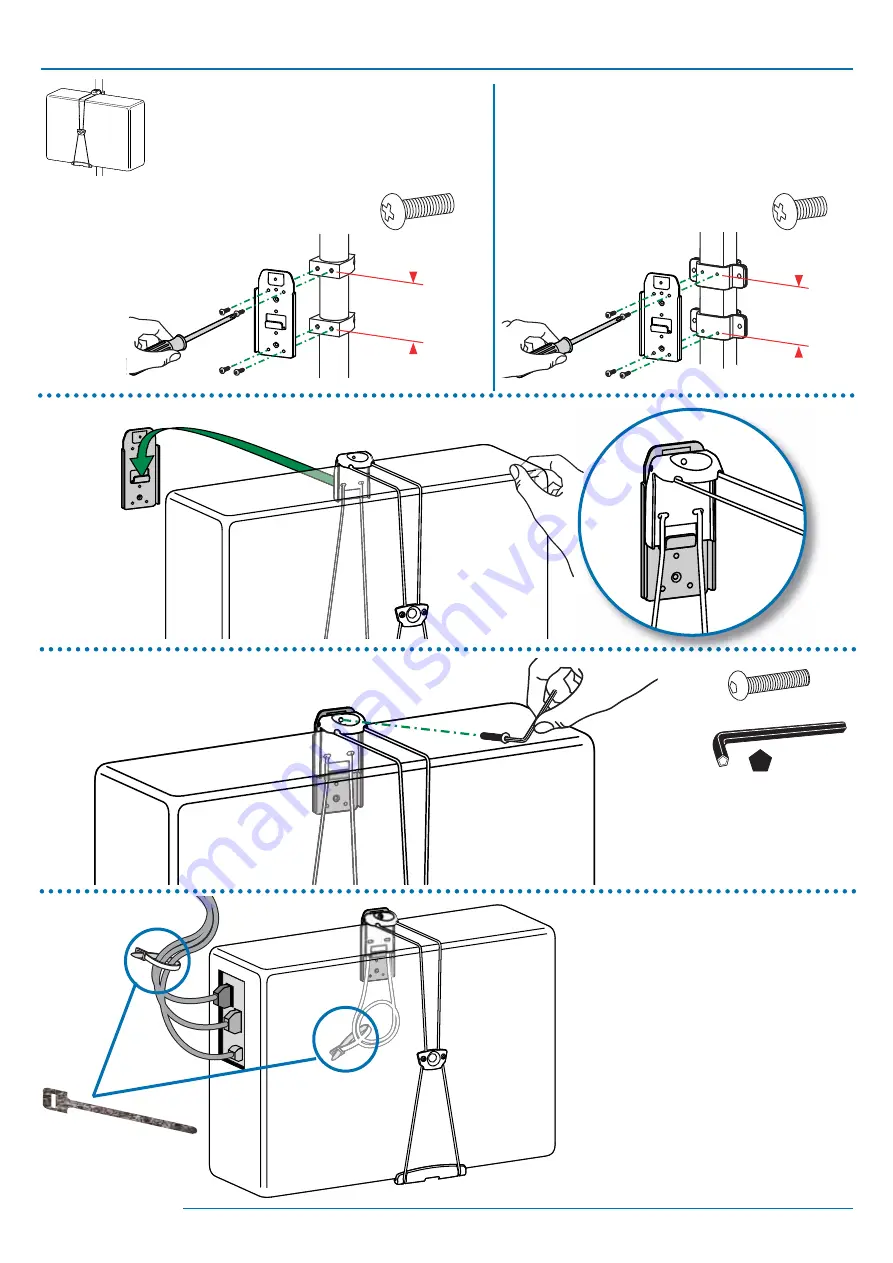 Ergotron Universal CPU Holder Assembly Instructions Manual Download Page 5