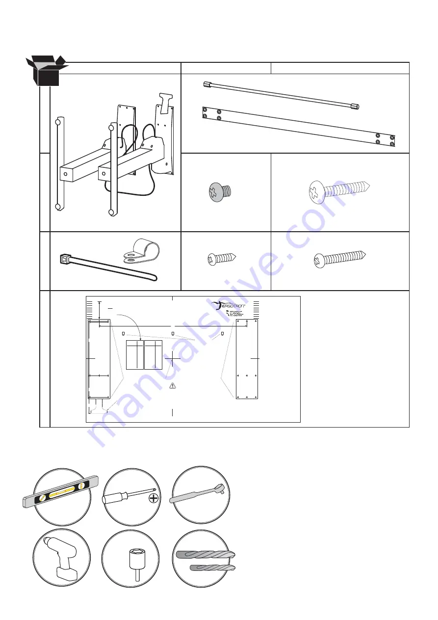 Ergotron WorkFit B User Manual Download Page 6