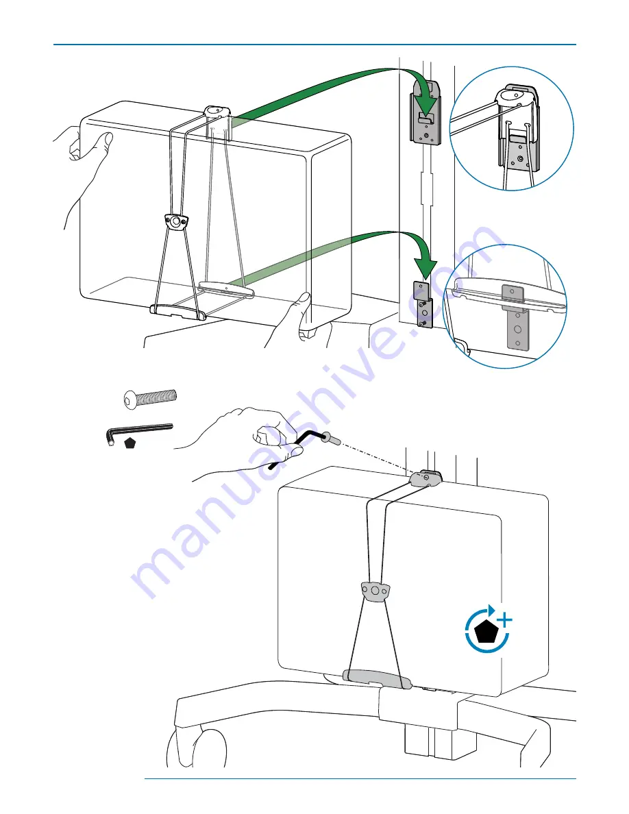 Ergotron WorkFit-C Dual Скачать руководство пользователя страница 11