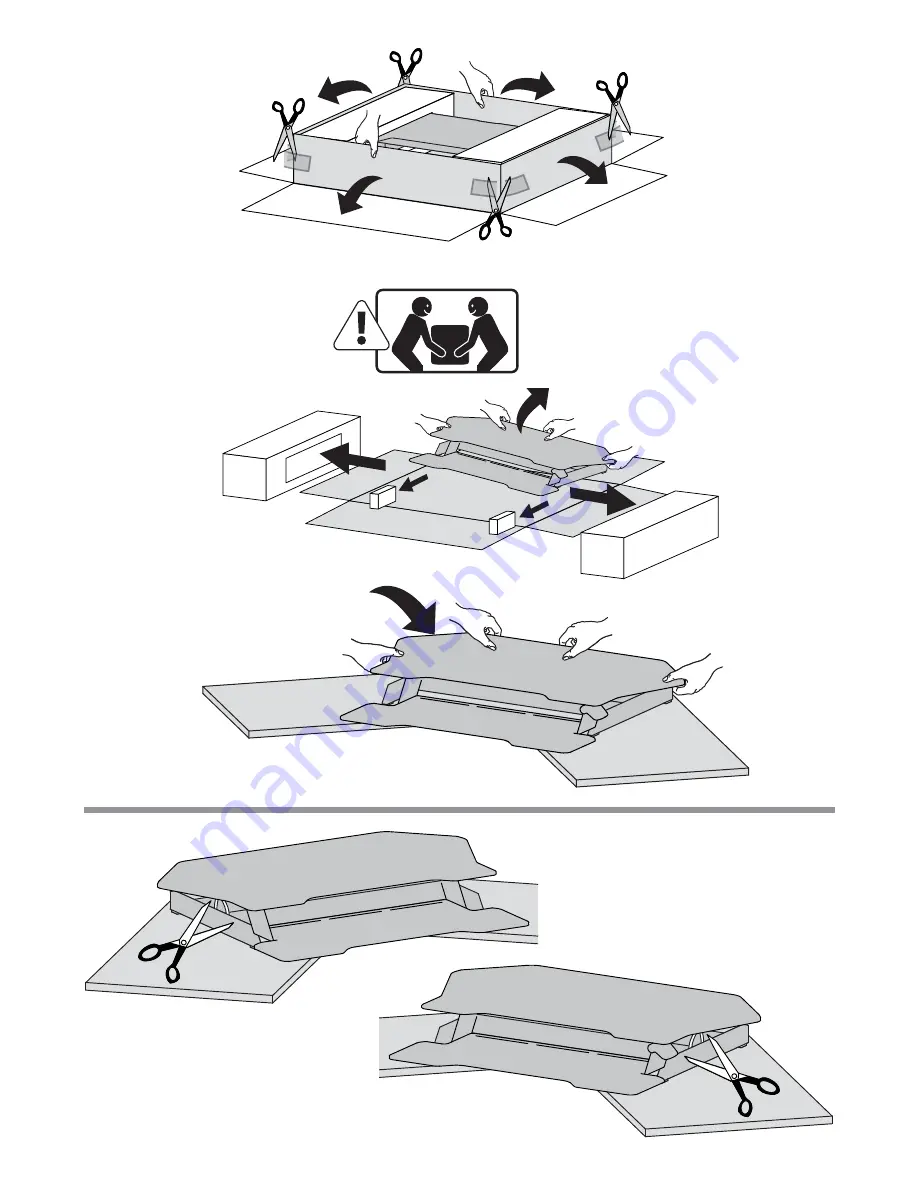 Ergotron WorkFit Corner User Manual Download Page 9