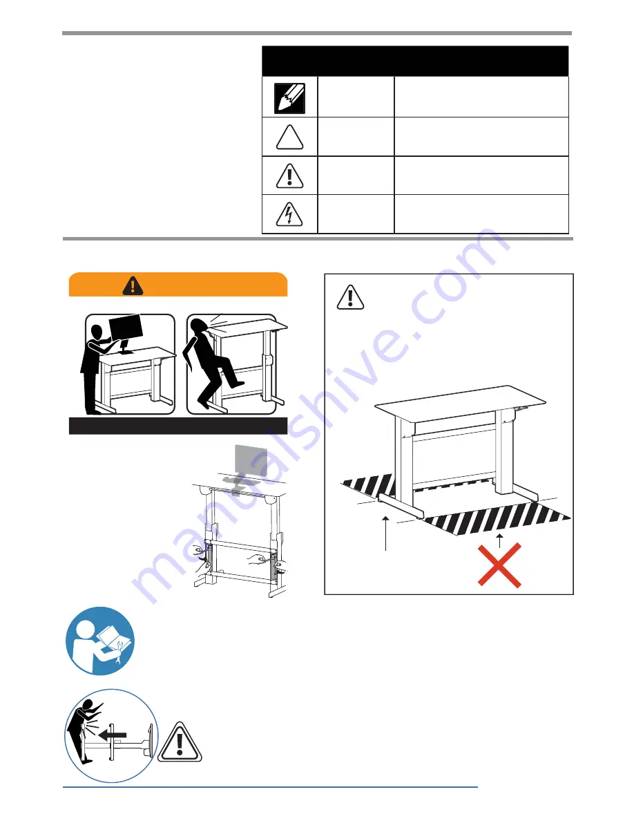 Ergotron WorkFit-D Скачать руководство пользователя страница 2