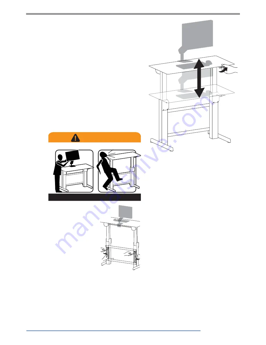 Ergotron WorkFit-D User Manual Download Page 10