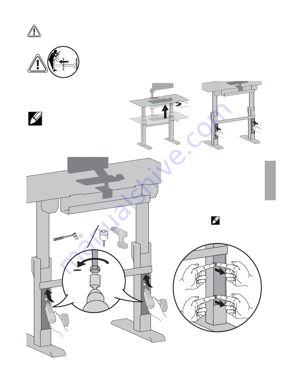 Ergotron WORKFIT-DL User Manual Download Page 23