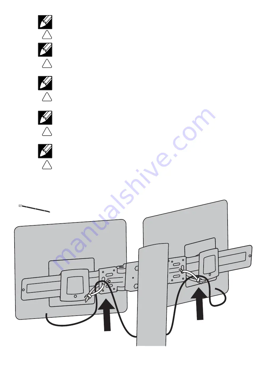 Ergotron WorkFit Dual Hinge Bow Accessory Скачать руководство пользователя страница 8