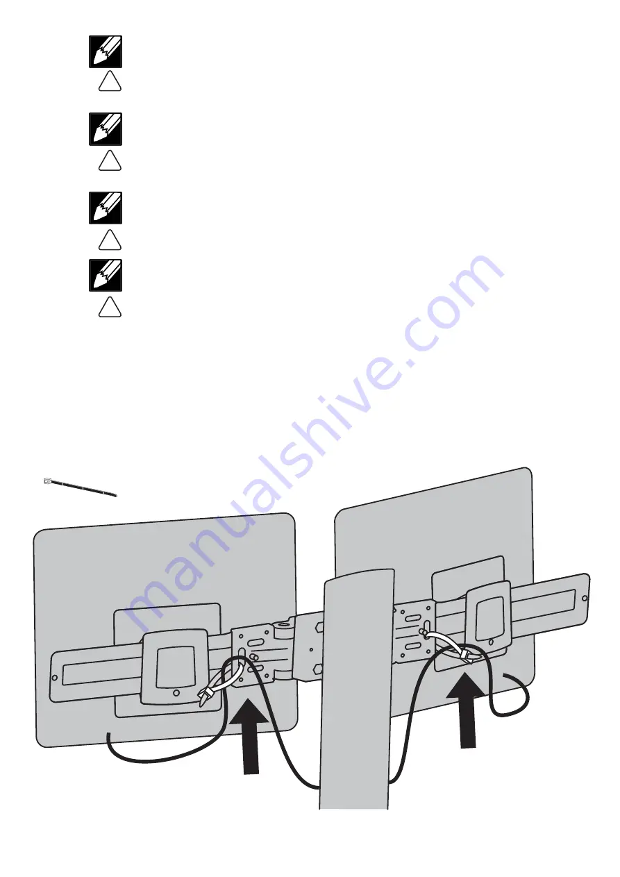 Ergotron WorkFit Dual Hinge Bow Accessory User Manual Download Page 18