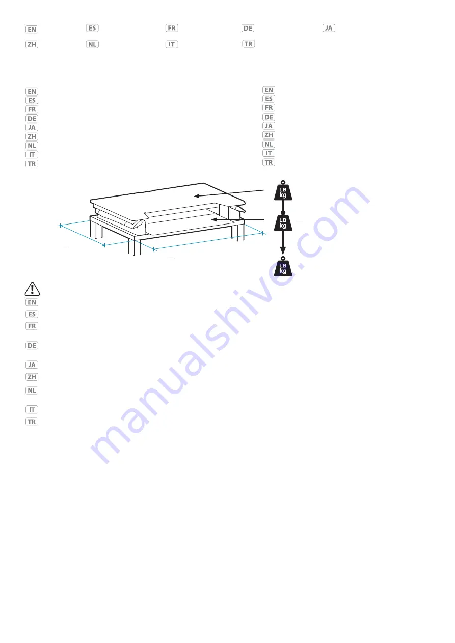 Ergotron WORKFIT Standing Desk Converter User Manual Download Page 7