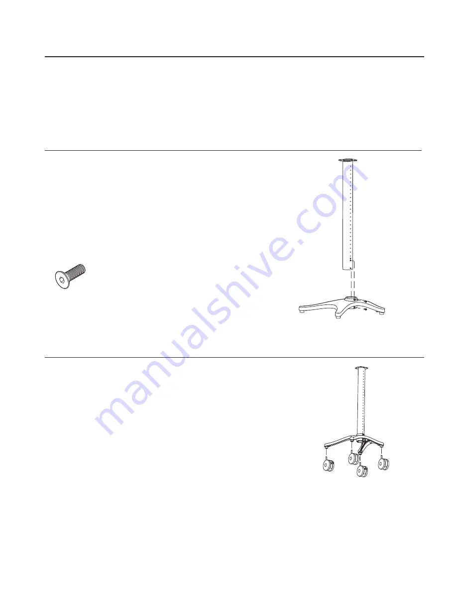 Ergotron ZAH25CG/CG4 Assembly Instructions Download Page 3