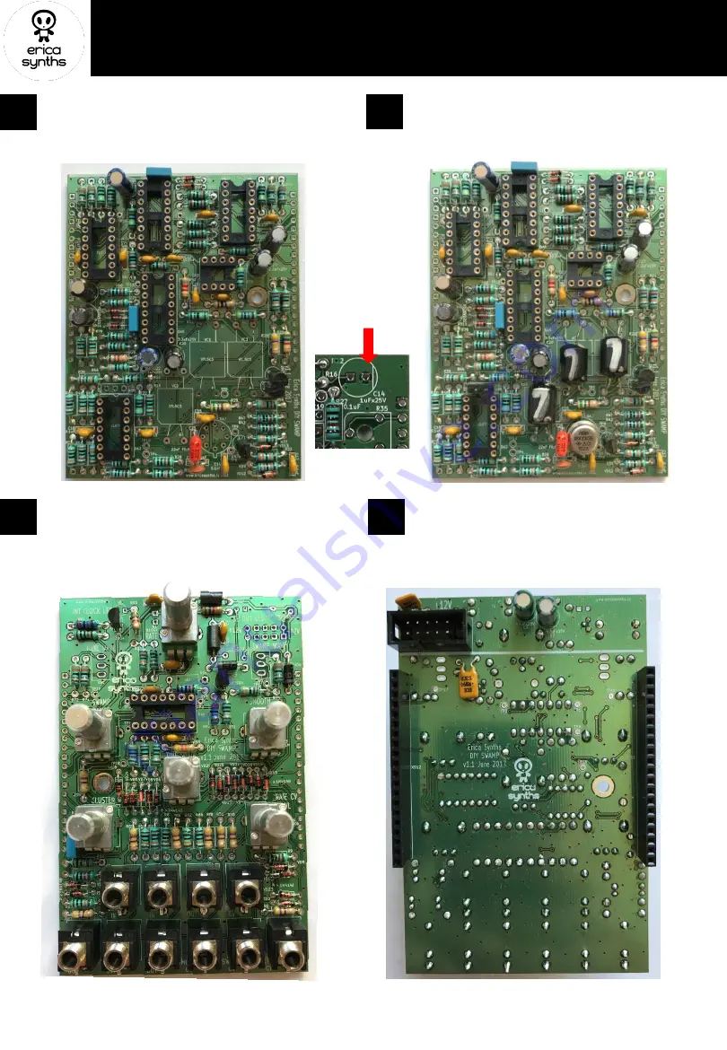 Erica Synths SWAMP Скачать руководство пользователя страница 3