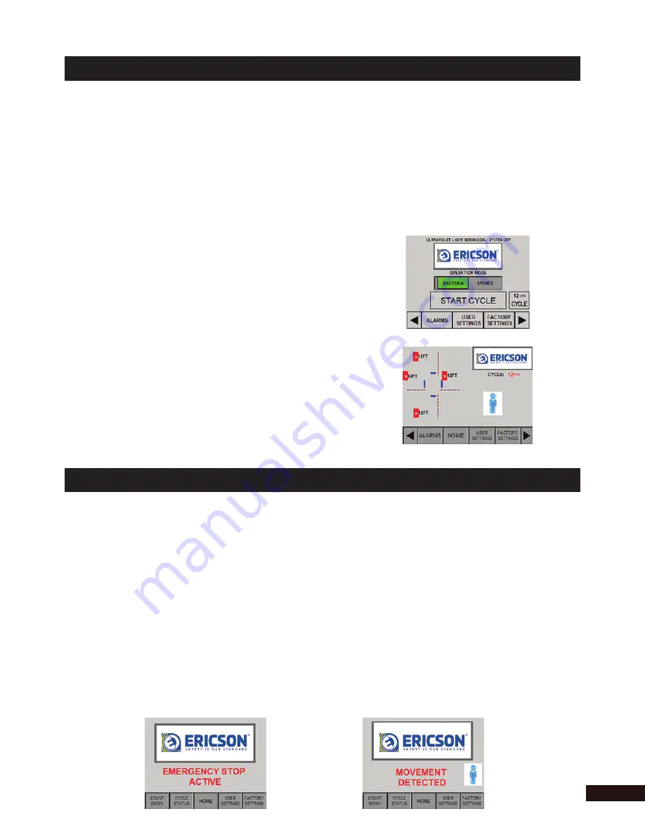 ERICSON UVC-PKCART-ULTRA Quick Start Manual Download Page 9