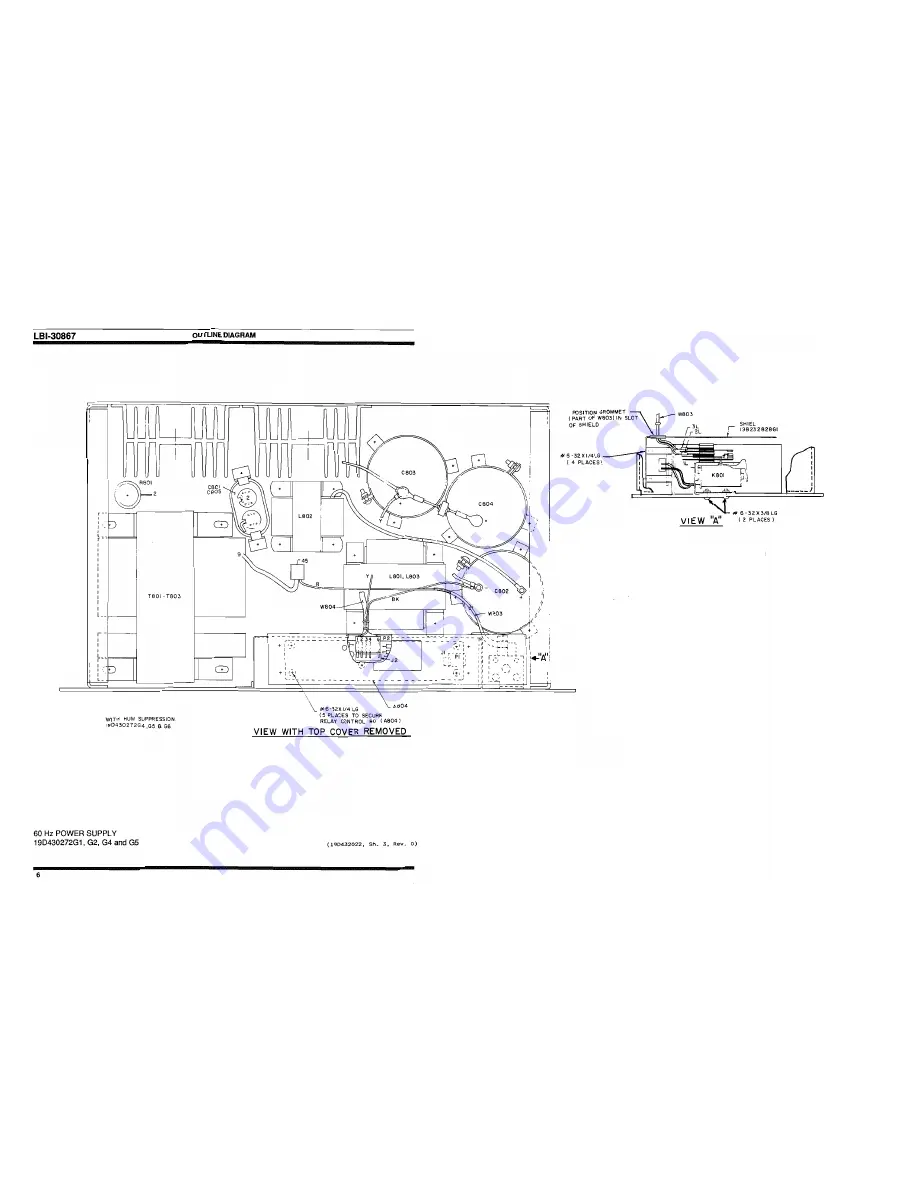 Ericsson GE MASTR-2 19D43027G1 Maintenance Manual Download Page 8