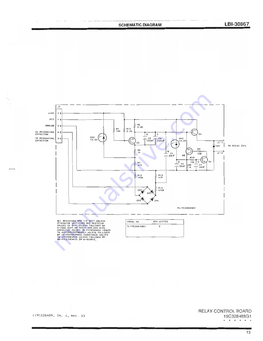 Ericsson GE MASTR-2 19D43027G1 Maintenance Manual Download Page 15