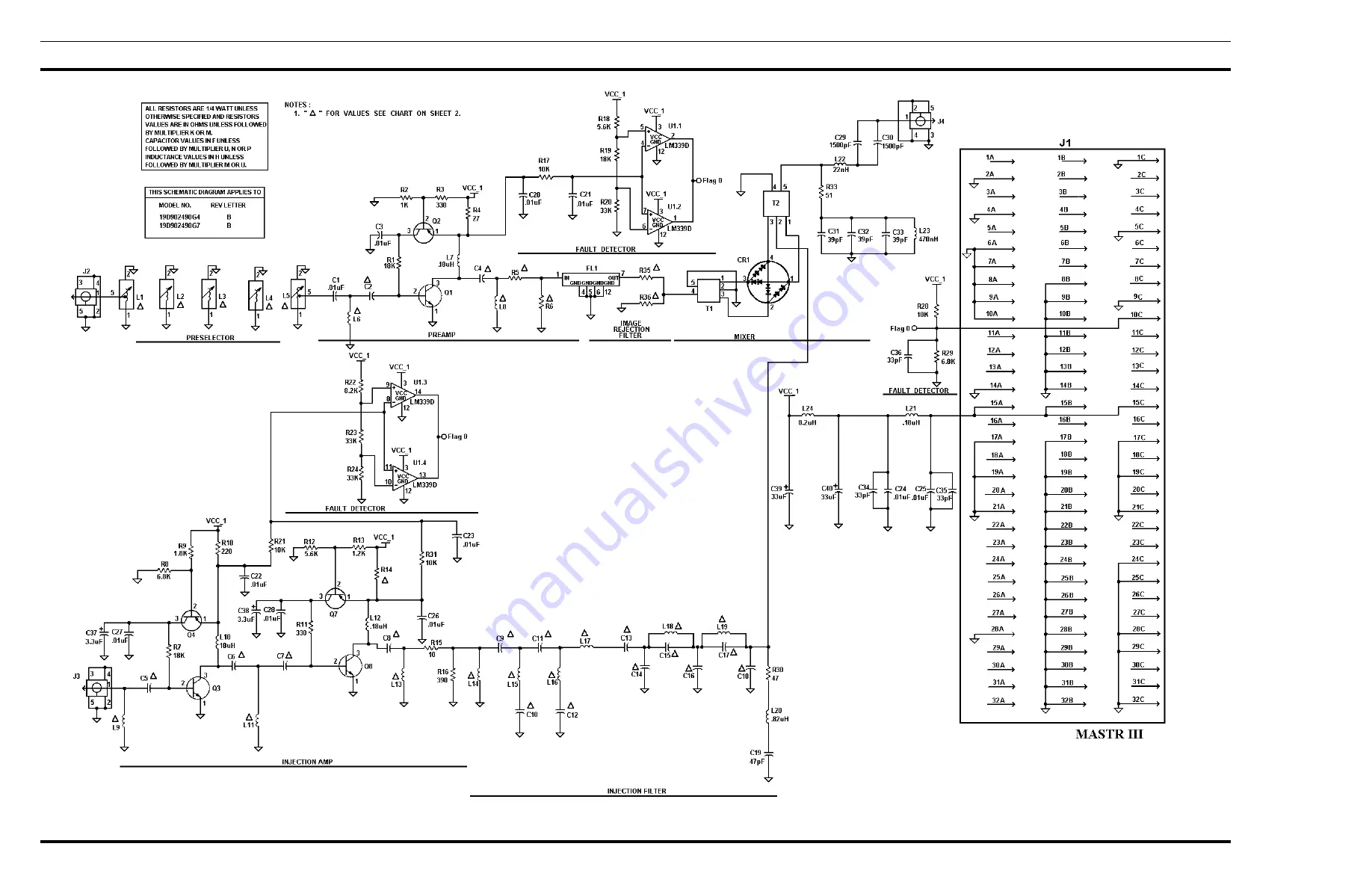 Ericsson 19D902783G1 Maintenance Manual Download Page 45