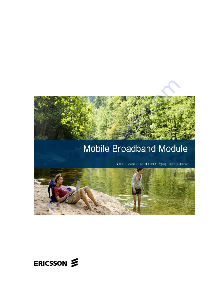 Ericsson C3607w User Manual Download Page 1