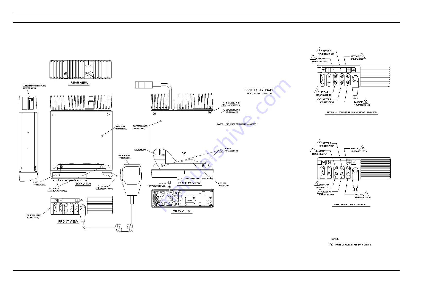 Ericsson DUAL FORMAT MDX LBI-38848B Скачать руководство пользователя страница 9