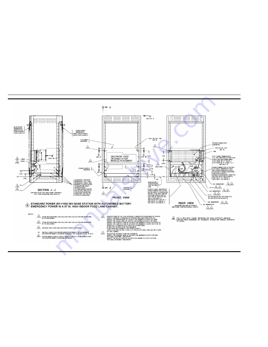 Ericsson MASTR III 344A3168P1 Maintenance Manual Download Page 11