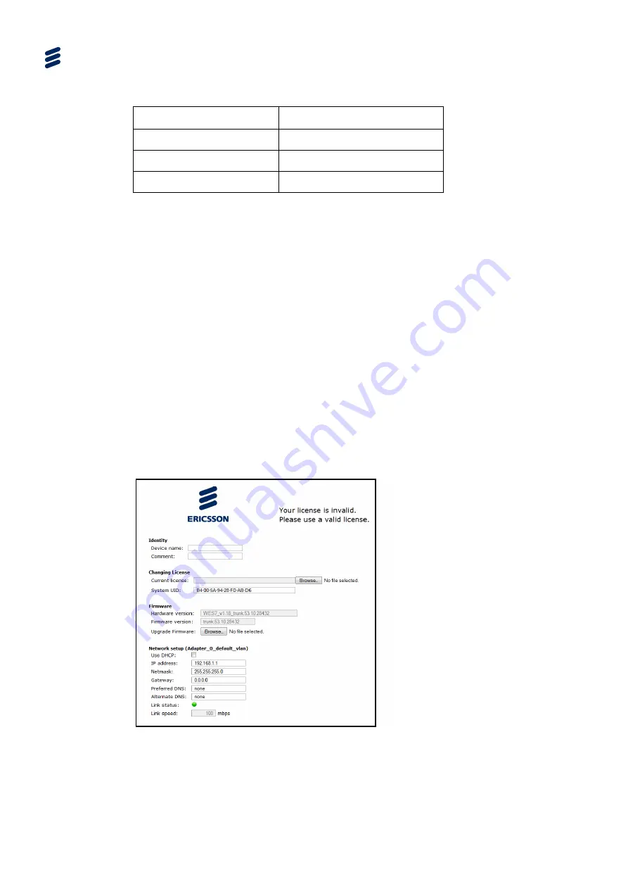 Ericsson SVP 2000 Reference Manual Download Page 42