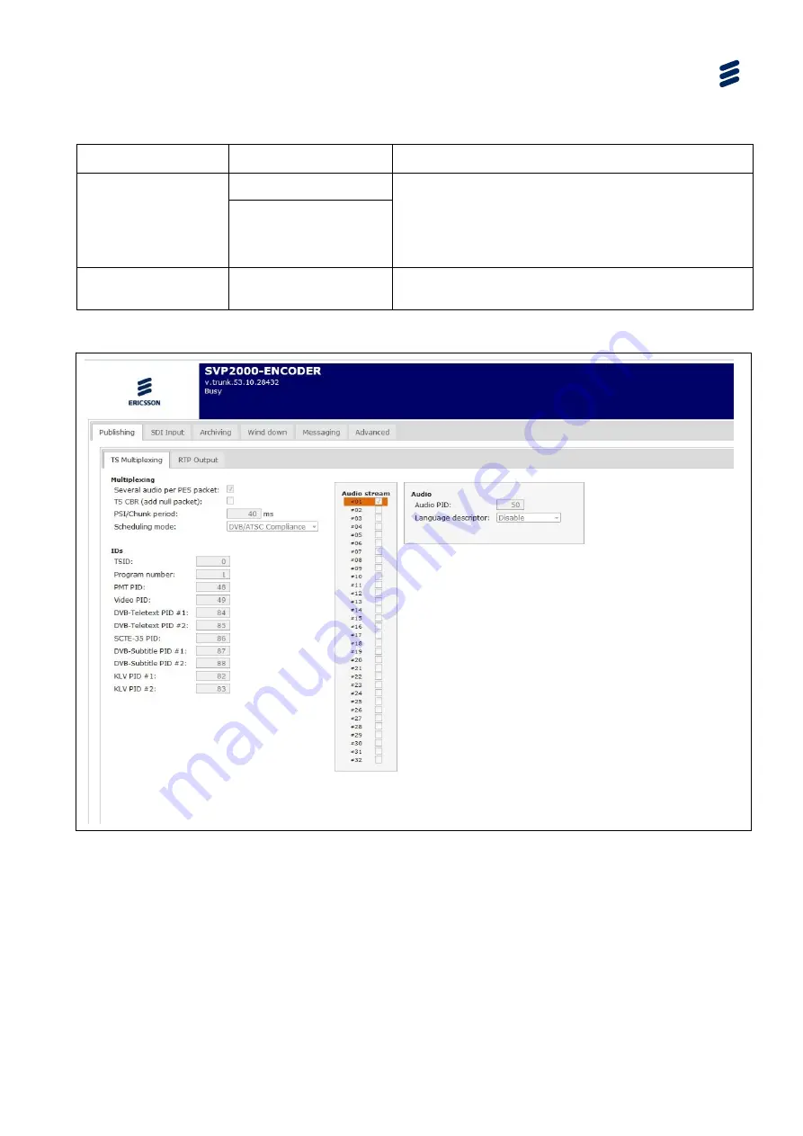 Ericsson SVP 2000 Reference Manual Download Page 55