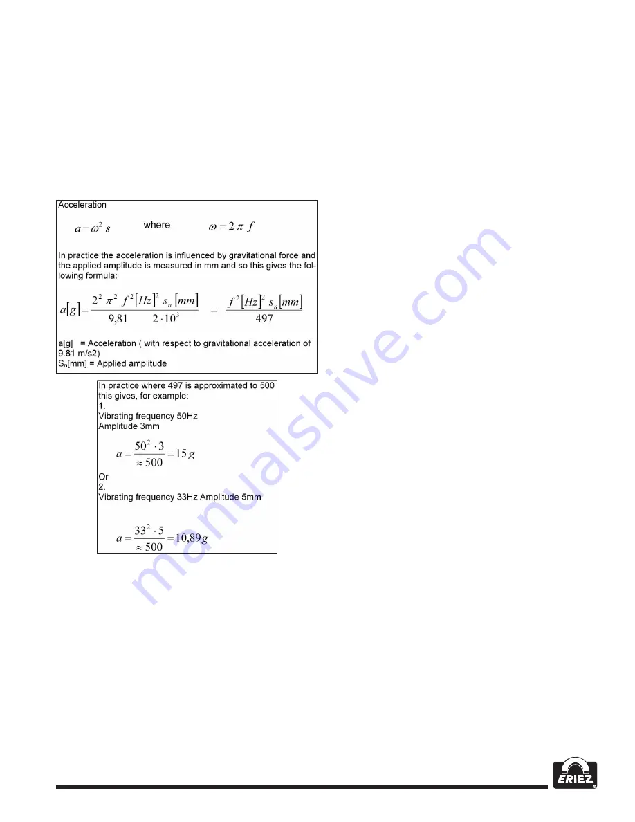 Eriez N12-G Series Installation, Operation And Maintenance Instructions Download Page 15