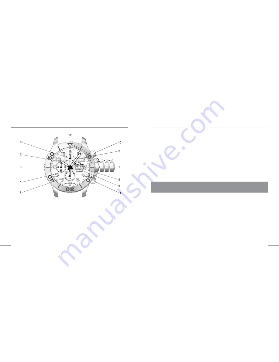 Ernst Benz ChronoDiver Operating Instructions Manual Download Page 9