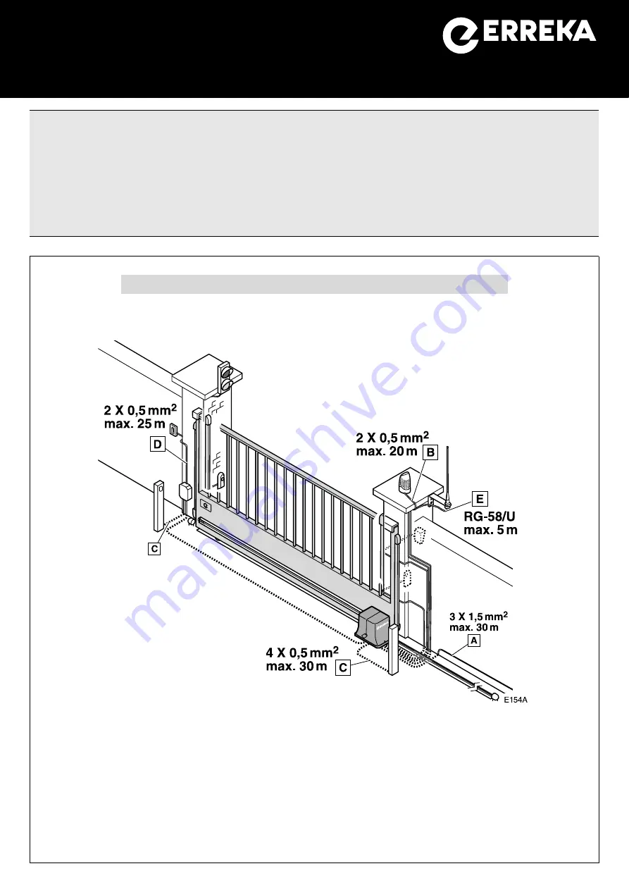 Erreka Dolfin Quick Installation And Programming Manual Download Page 1