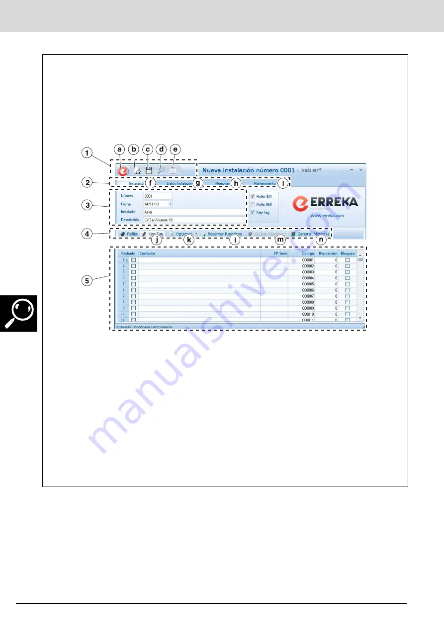 Erreka IRTAGPROG Installer Manual Download Page 18