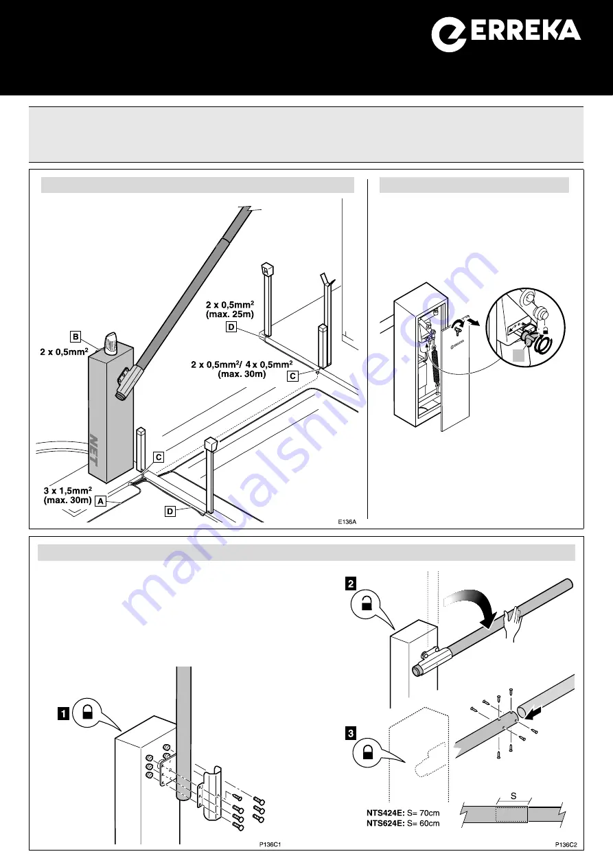 Erreka NET Quick Installation And Programming Manual Download Page 1