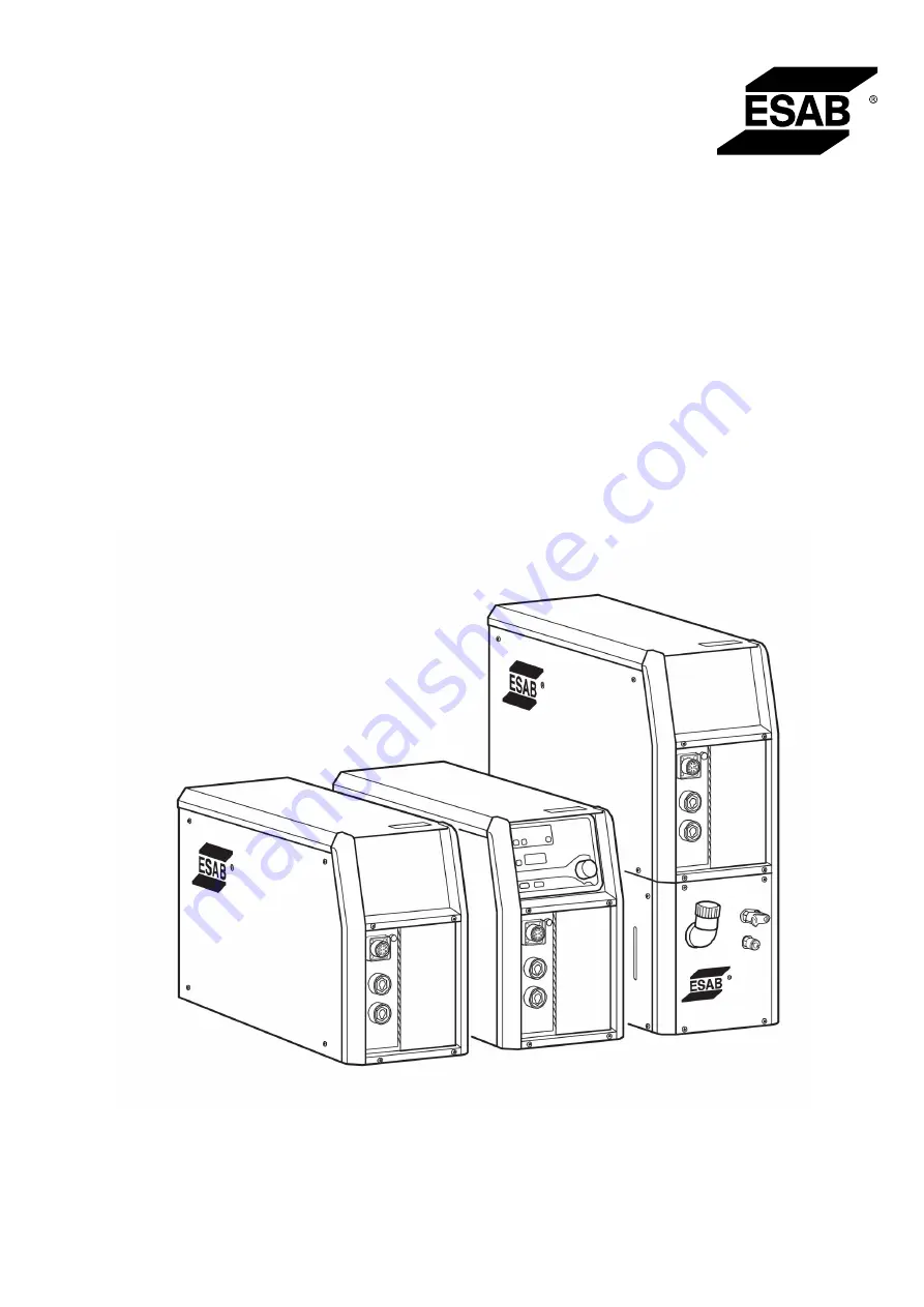 ESAB Aristo Mig 4001i Instruction Manual Download Page 1