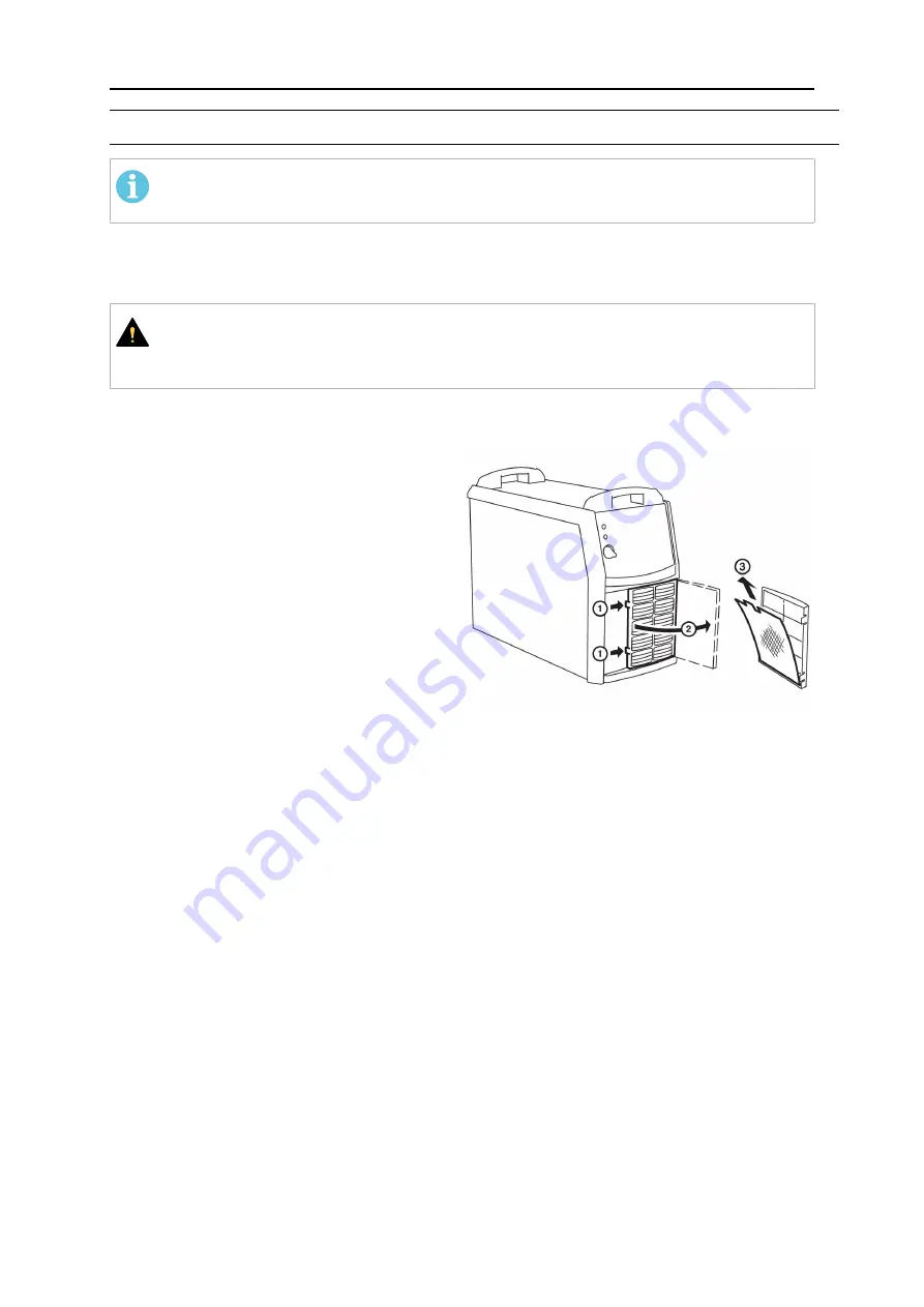 ESAB Aristo Mig 5000i Instruction Manual Download Page 20