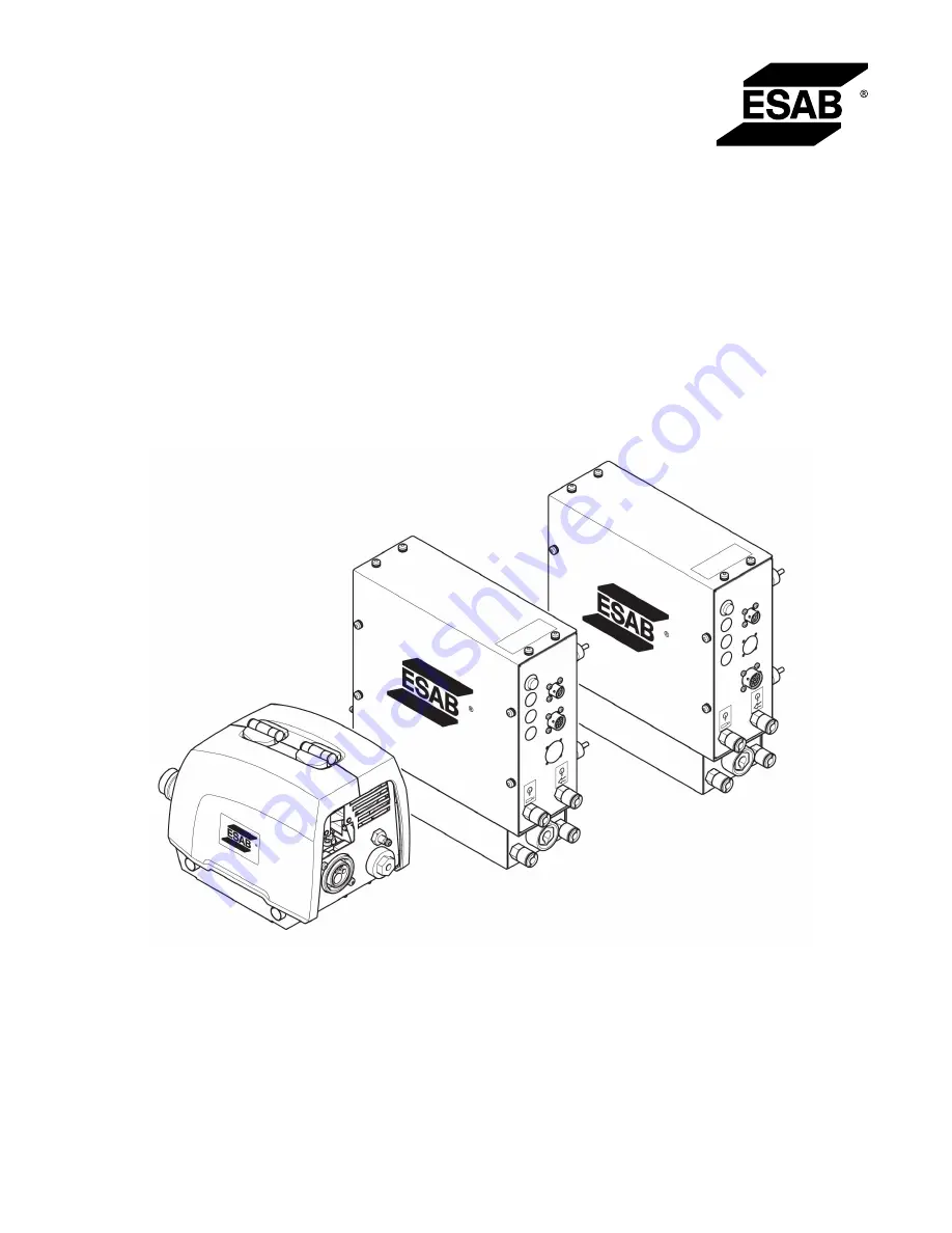 ESAB Aristo RoboFeed 3004HW Instruction Manual Download Page 1