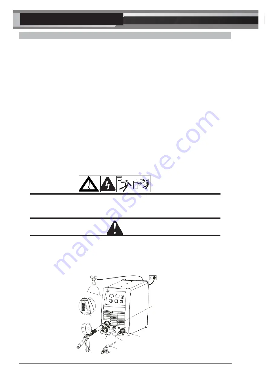 ESAB CIGWELD 220i Operating Manual Download Page 44