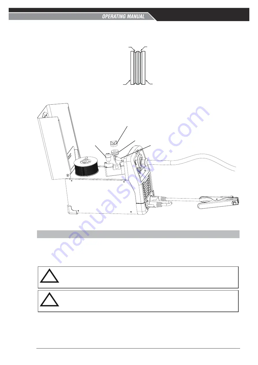 ESAB CIGWELD EasyWeld 130 Operating Manual Download Page 39