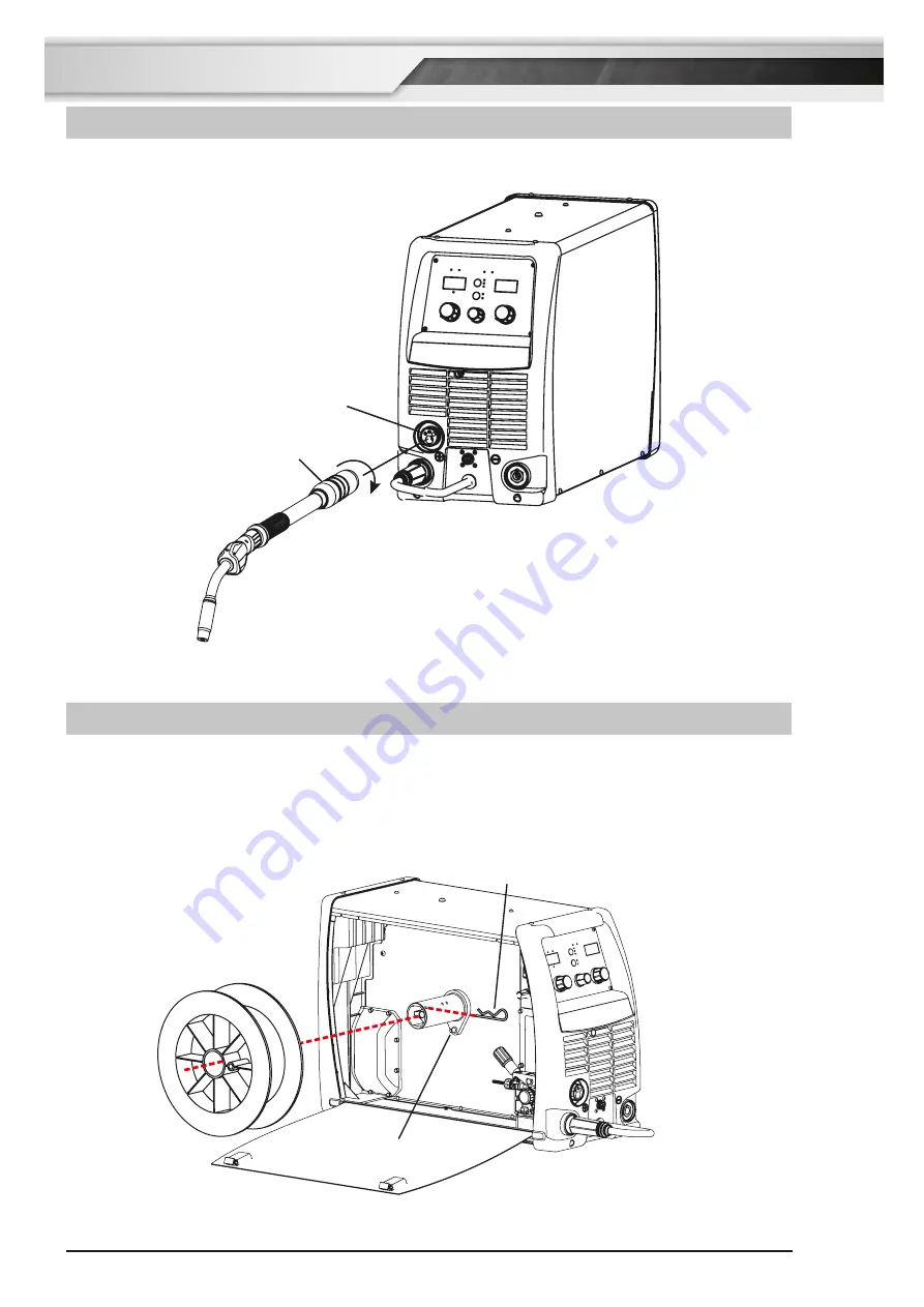 ESAB CIGWELD Transmig 255i Operating Manual Download Page 38