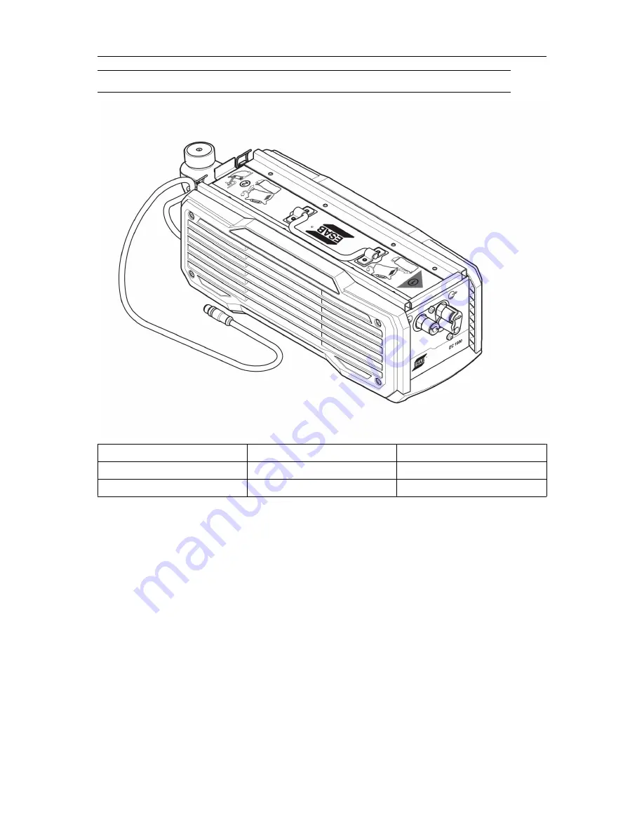 ESAB EC 1000 Скачать руководство пользователя страница 23