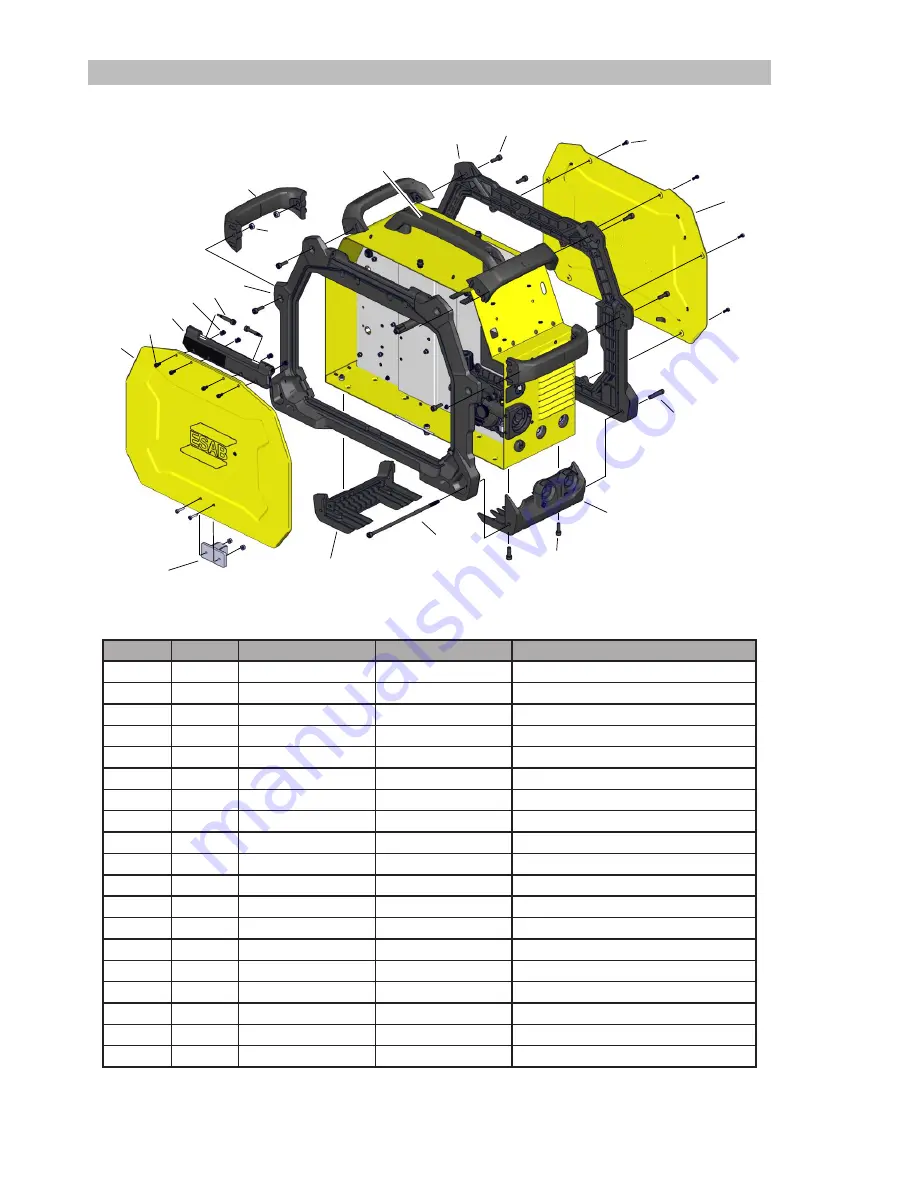 ESAB EMP 215ic Service Manual Download Page 82