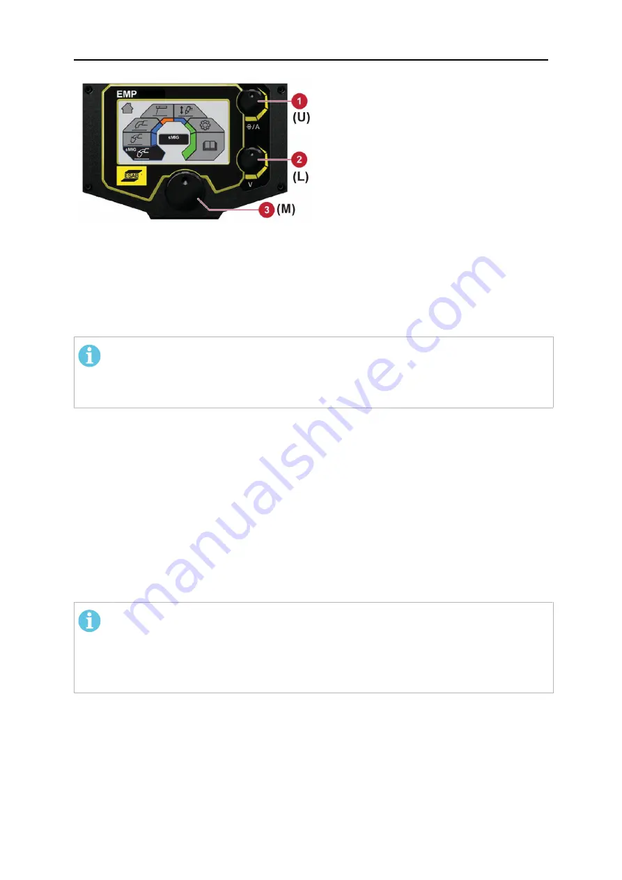 ESAB EMP 285ic 1ph Instruction Manual Download Page 25