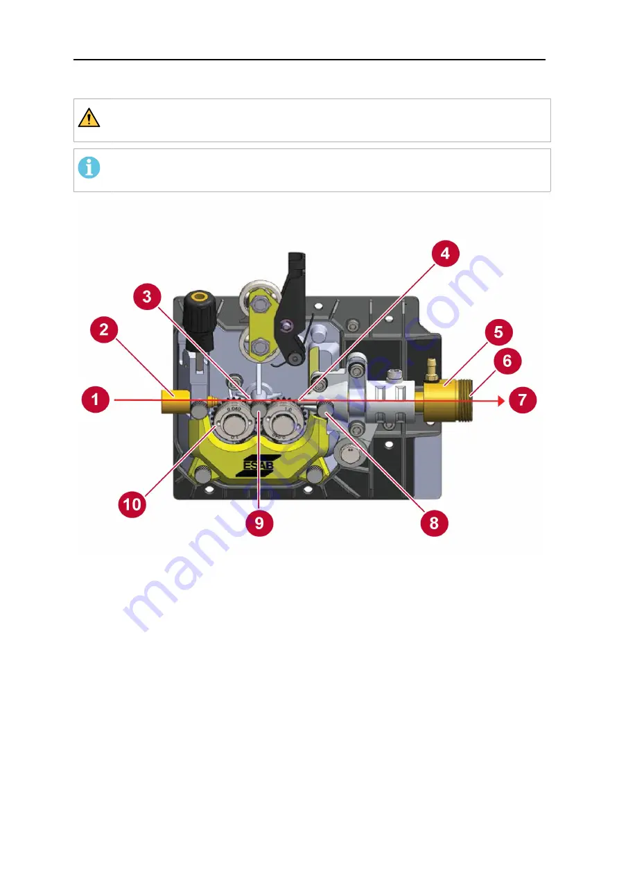 ESAB EMP 285ic 1ph Instruction Manual Download Page 61