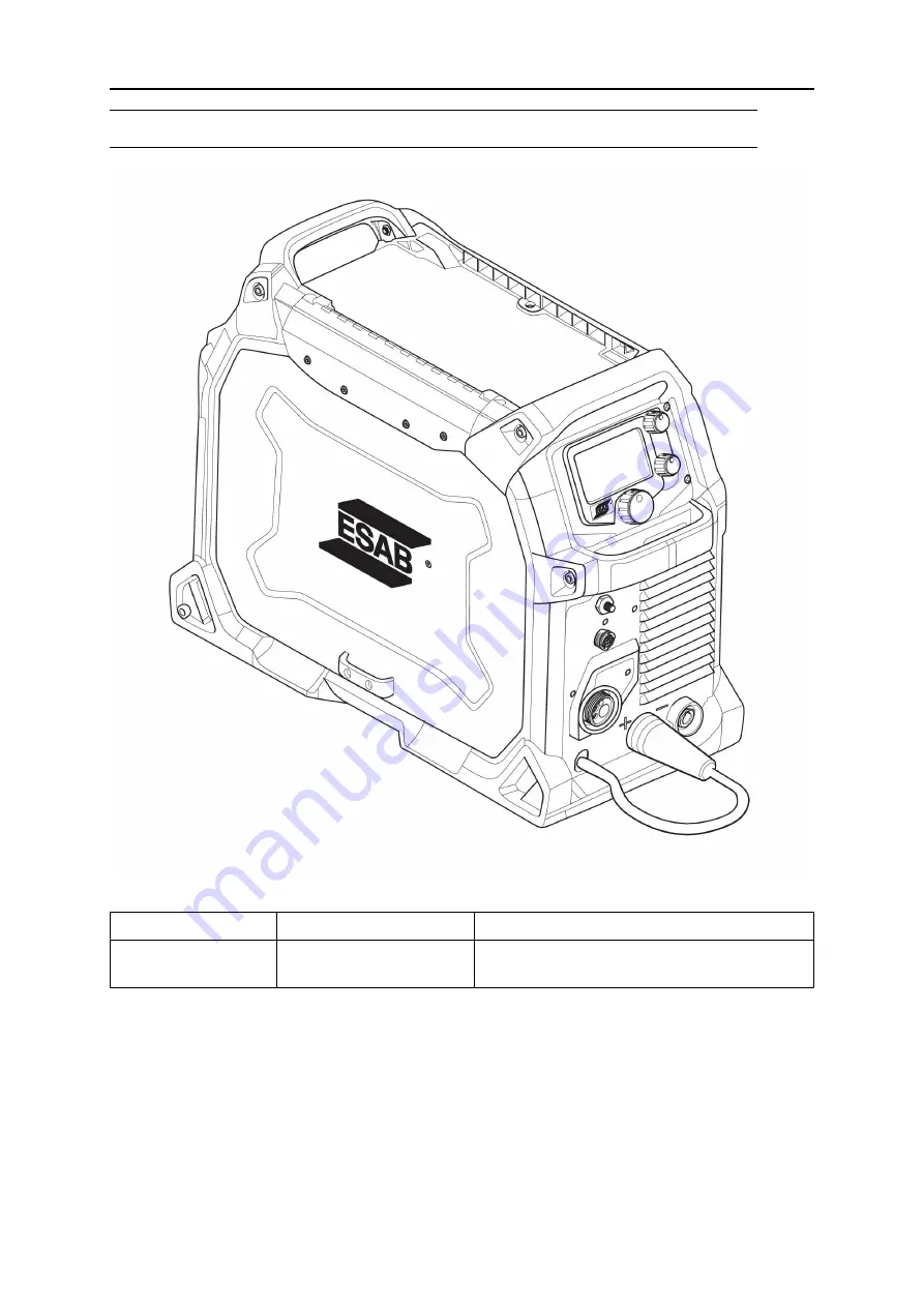 ESAB EMP235ic Скачать руководство пользователя страница 36