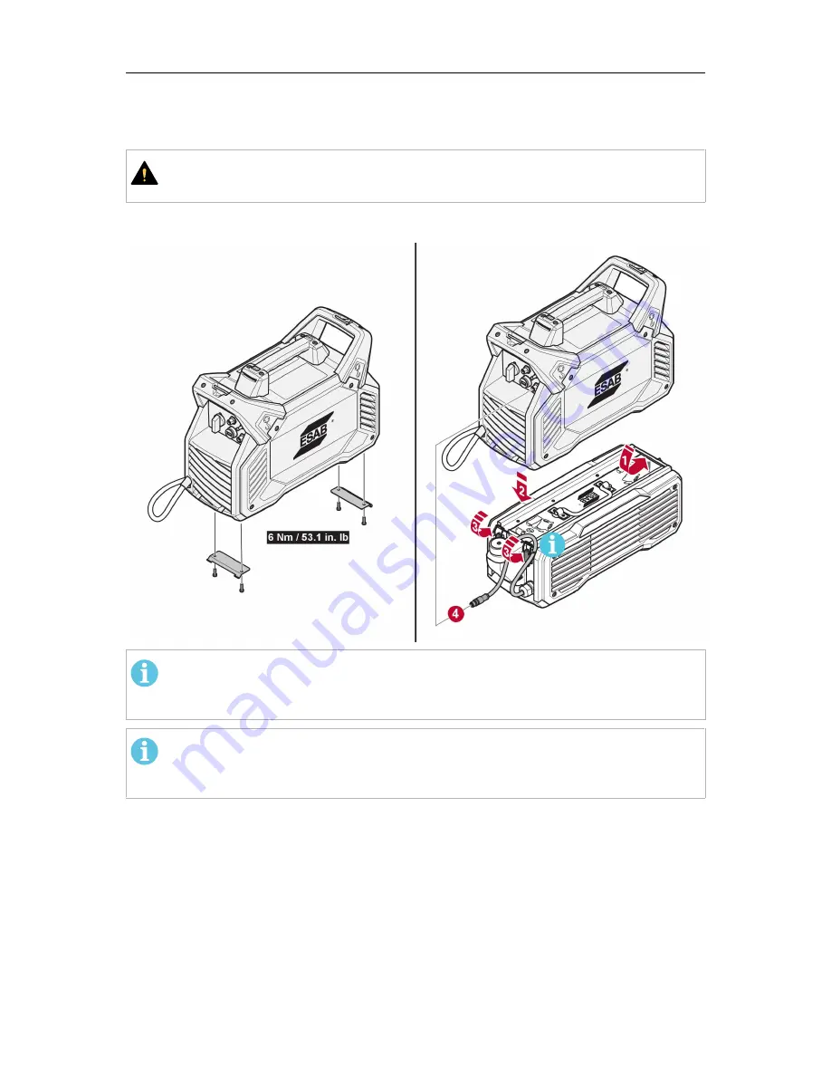 ESAB ES 300i Instruction Manual Download Page 19