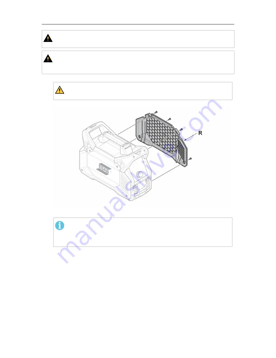 ESAB ES 300i Instruction Manual Download Page 33