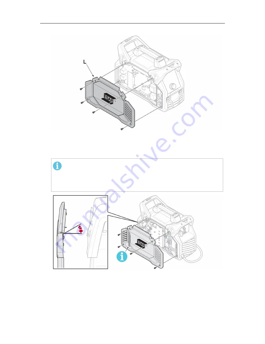 ESAB ES 300i Instruction Manual Download Page 34